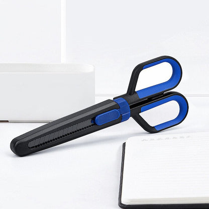 Premium 2in1 Safe Cut Kitchen Knife Scissors