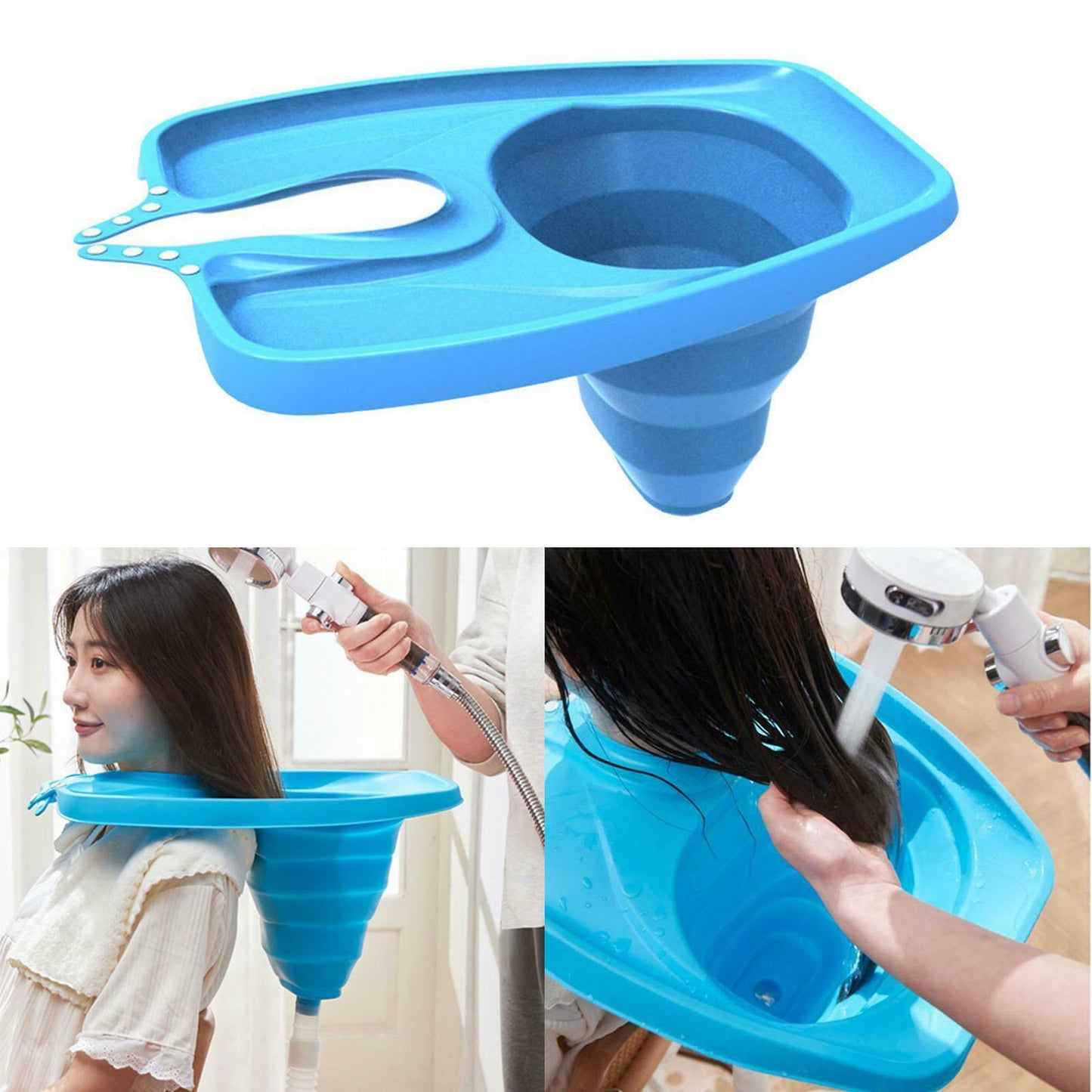 Portable Easy Hair Wash Basin Tray