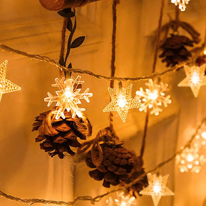 Bright Christmas String Lights for Home Decor