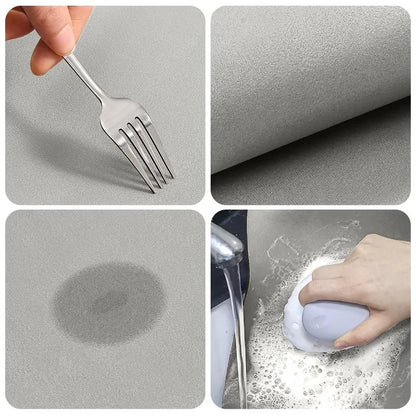 Soft Aqua Bathroom Mat | Absorbent Non Slip Floor Mat