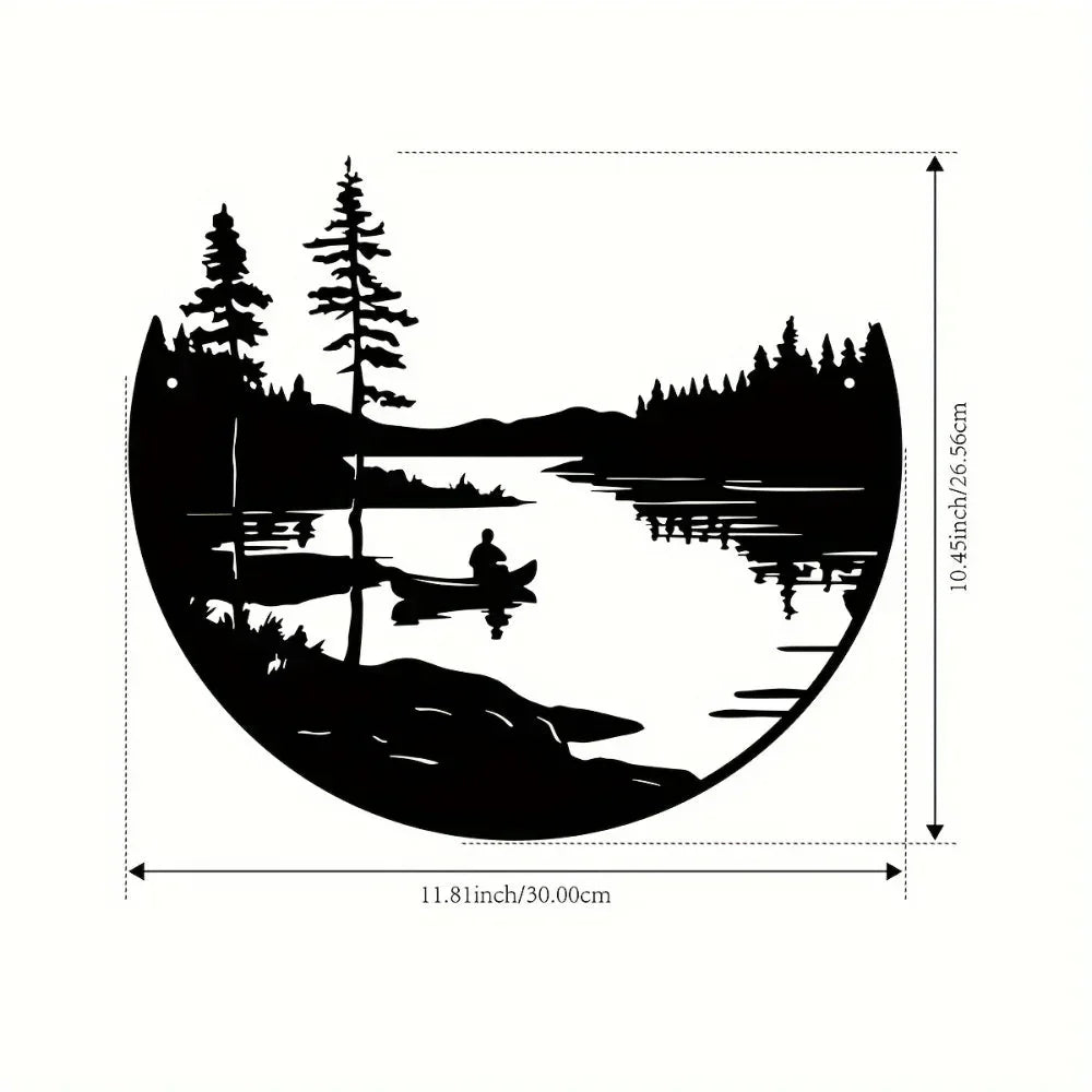 Beautiful Nature Metal Wall Decor for Home and Patio