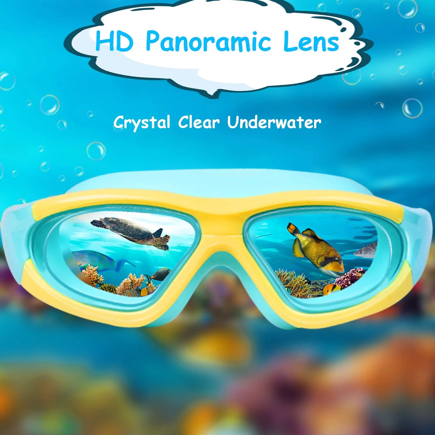 Kids Waterproof Swimming Goggles