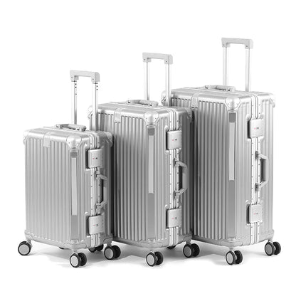 Durable Aluminum Framed Luggage Suitcase - Luxicro