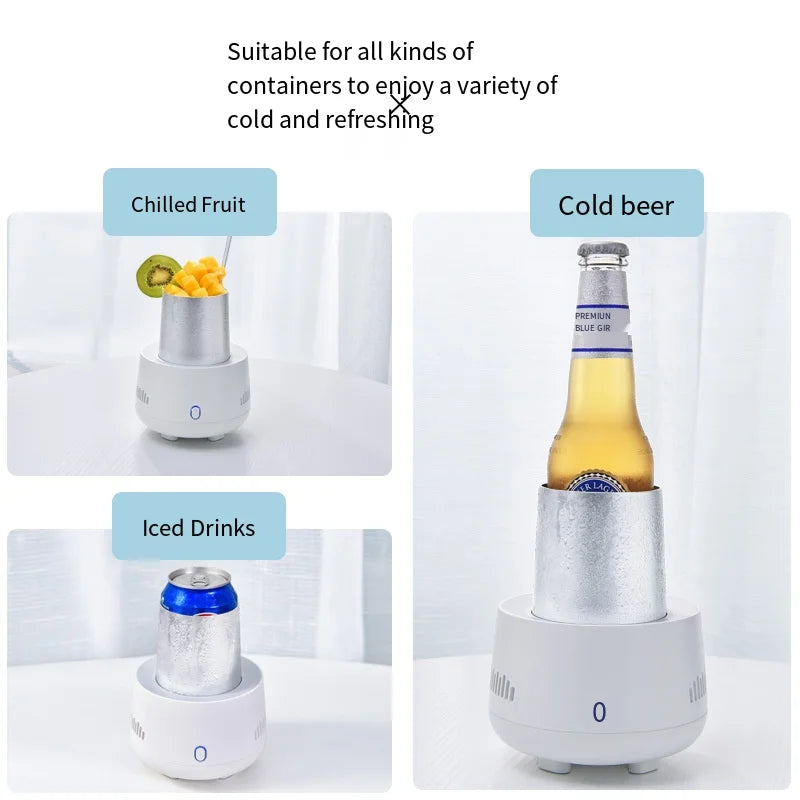 Portable Fast Cold Drink Cooler