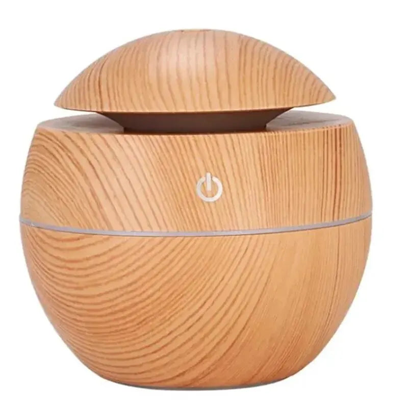 Compact Portable Mini Air Humidifier with LED Night Light - Luxicro