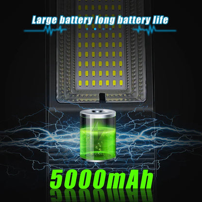 Bright Solar Powered Outdoor Lamp with 138 LEDs