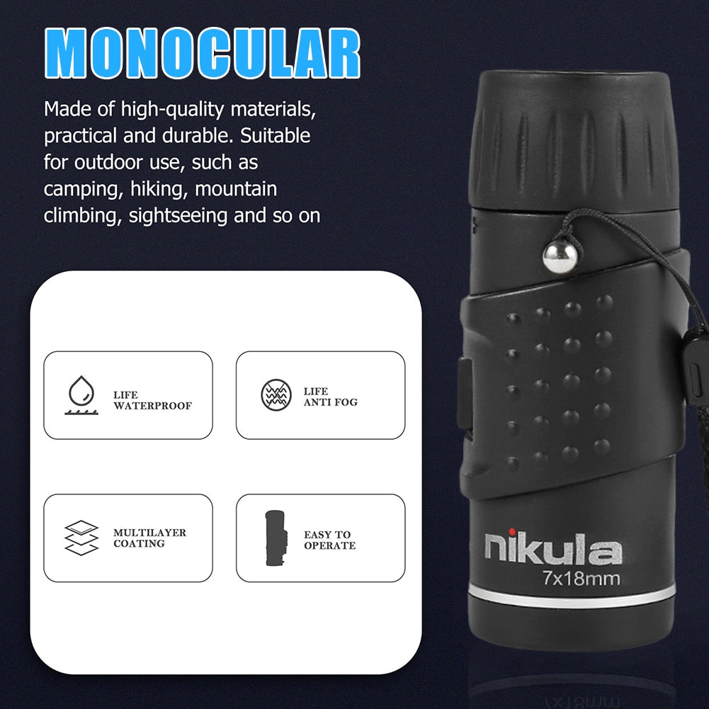 Compact Waterproof Mini Scope Telescope