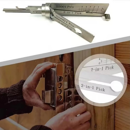 Pro Locksmith Key Decoder Pick Tool