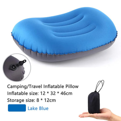 Compact Blow Up Travel Pillow