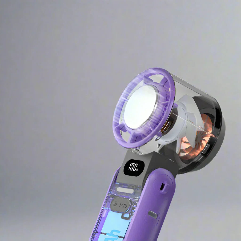Compact Battery Powered Personal Cooling Fan - Luxicro