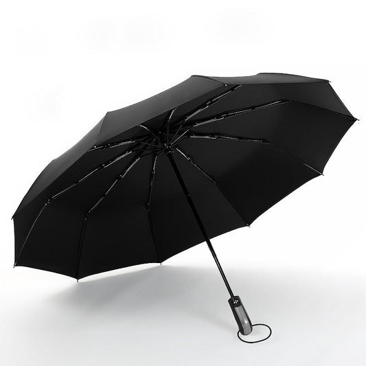 Compact Windproof Folding Sun Umbrella - Luxicro
