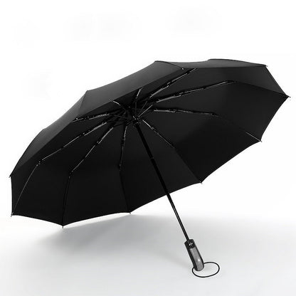 Compact Water Repellent Automatic Folding Umbrella - Luxicro