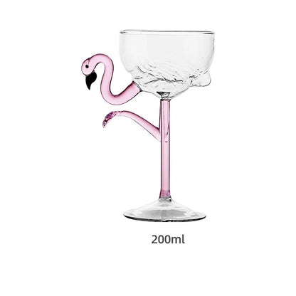 Vibrant Pink Water Glasses