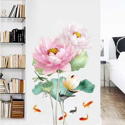 Pretty Flower Wall Art Sticker