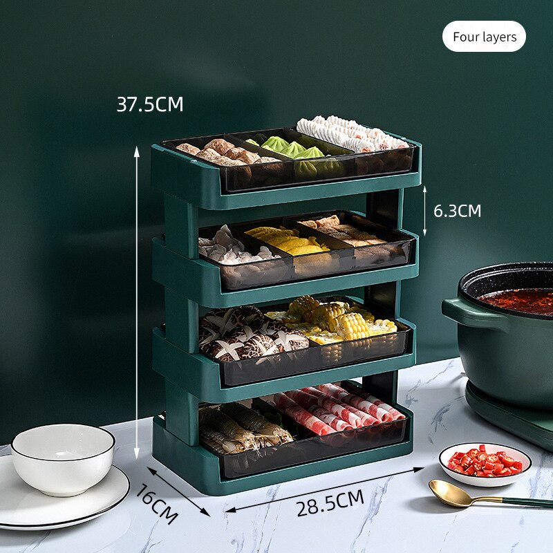 Space Saving Kitchen Shelf Organizer Rack
