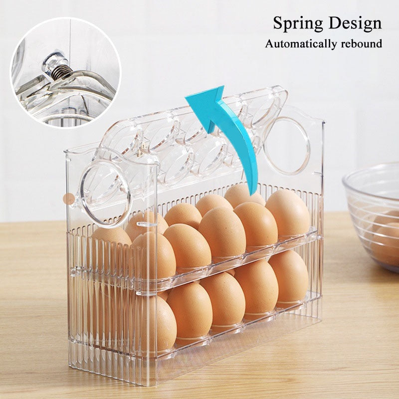 Easy Flip Egg Holder Rack