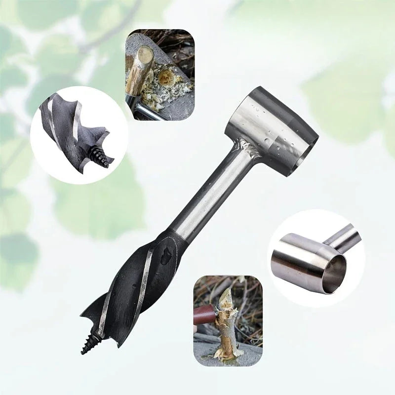 Durable Outdoor Fire Starter Kit Steel Ferrocerium Rod