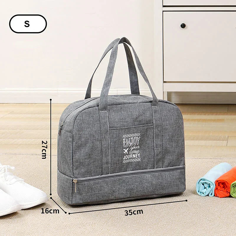 Collapsible Reusable Shopping Bag for Ladies Travel - Luxicro