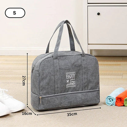 Collapsible Reusable Shopping Bag for Ladies Travel - Luxicro