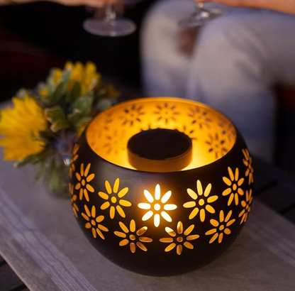 Outdoor Solar Powered Flower Lamp - Luxicro