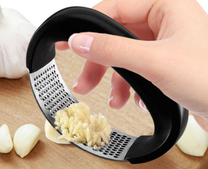 Premium Stainless Steel Garlic Crusher