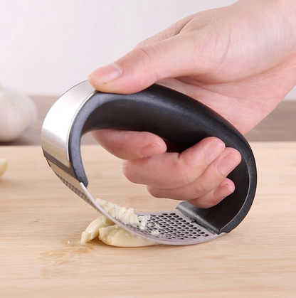 Premium Stainless Steel Garlic Crusher