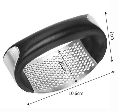 Premium Stainless Steel Garlic Crusher