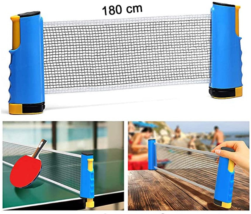 Compact Indoor Ping Pong Table Set