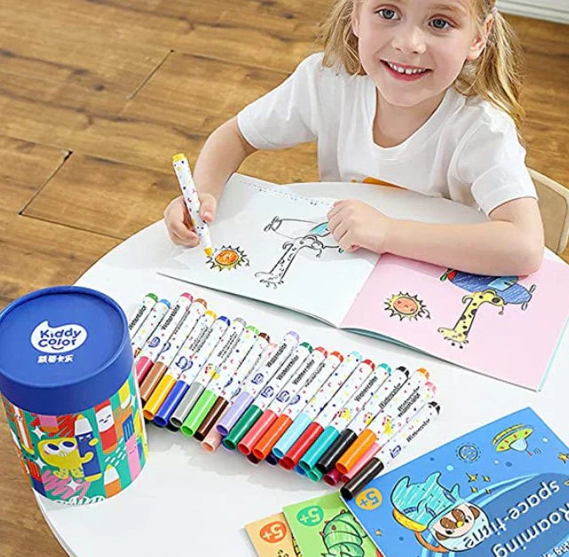 Washable Art Crayons for Kids - Luxicro