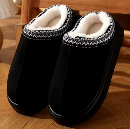 Cozy Sheepskin Indoor Slippers | Warm Wool Lined Shoes
