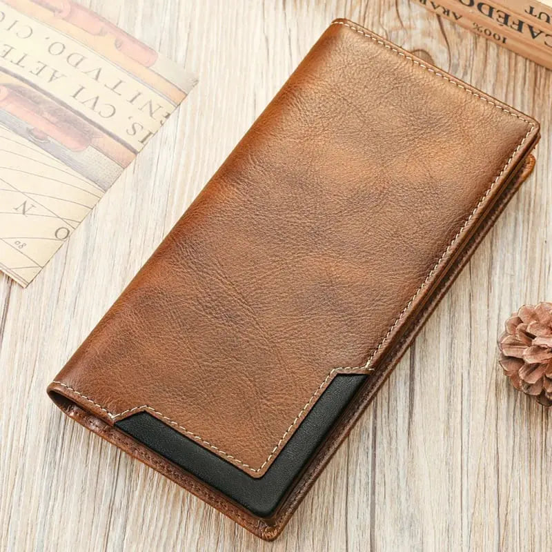 Thin Classic Wallet – Strong Faux Leather