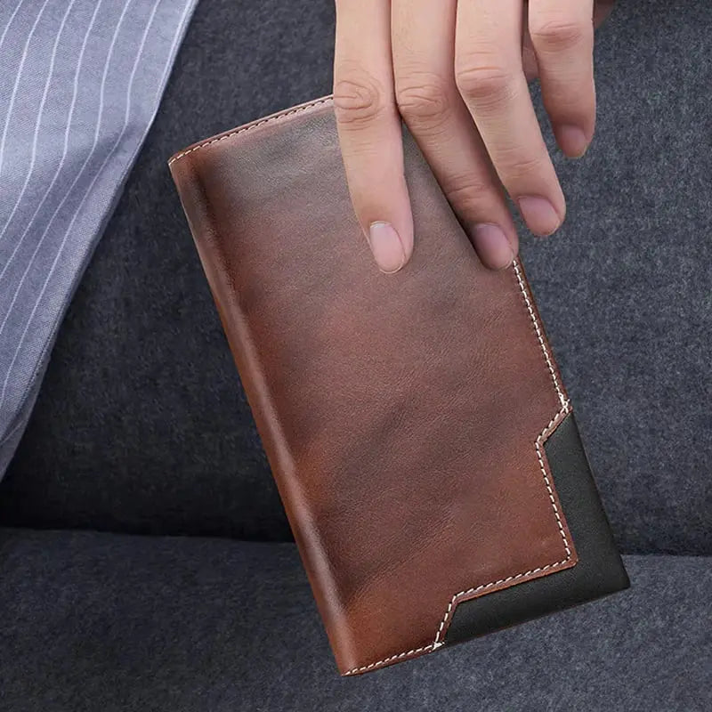 Thin Classic Wallet – Strong Faux Leather