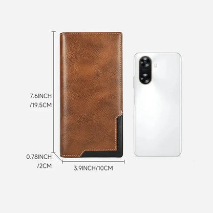 Thin Classic Wallet – Strong Faux Leather