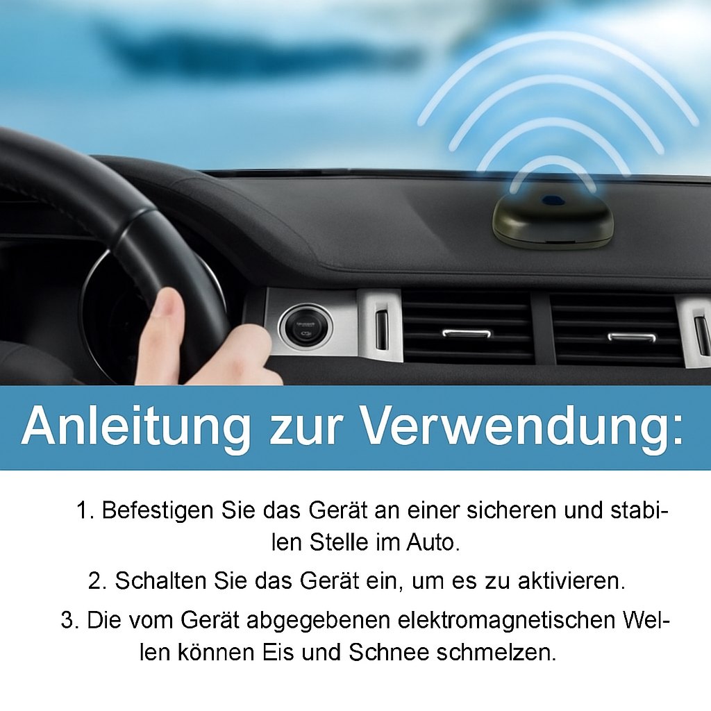 Quick Car Window Defroster for Frosty Windscreens