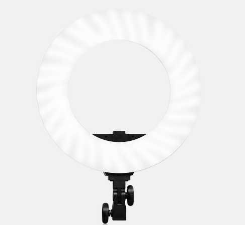 Portable Slim 18 LED Ring Light Kit with Stand - Luxicro
