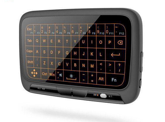 Compact Rechargeable Wireless Mini Keyboard with Touchpad - Luxicro