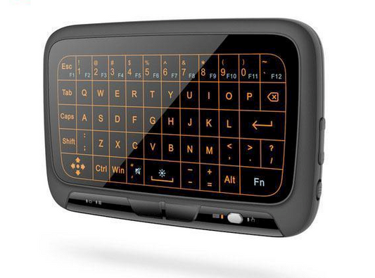 Compact Rechargeable Wireless Mini Keyboard with Touchpad - Luxicro