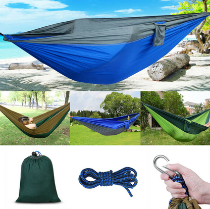 Lightweight Two Person Hanging Hammock - Luxicro