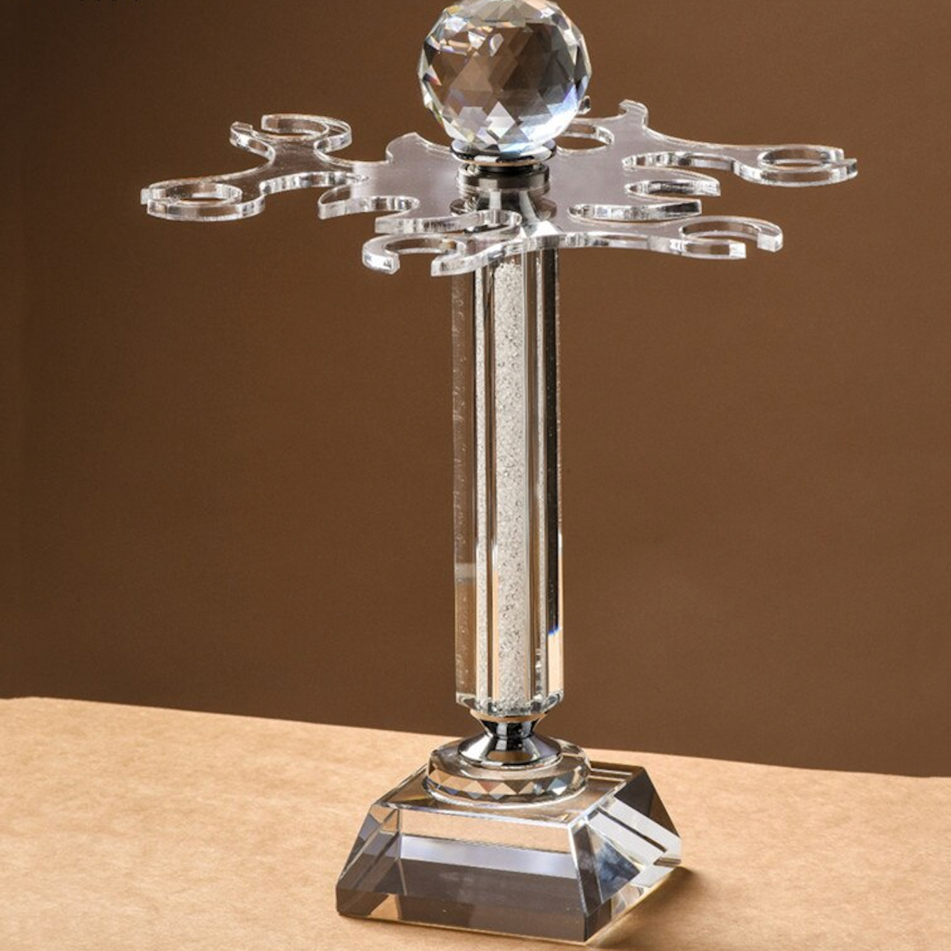 Elegant 360 Degree Wine Glass Rack