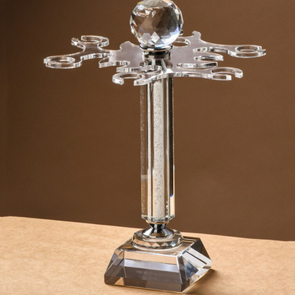 Elegant 360 Degree Wine Glass Rack