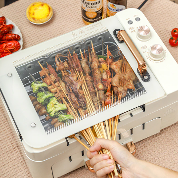 Simple Cook Digital Electric Rotisserie Oven Grill - Luxicro