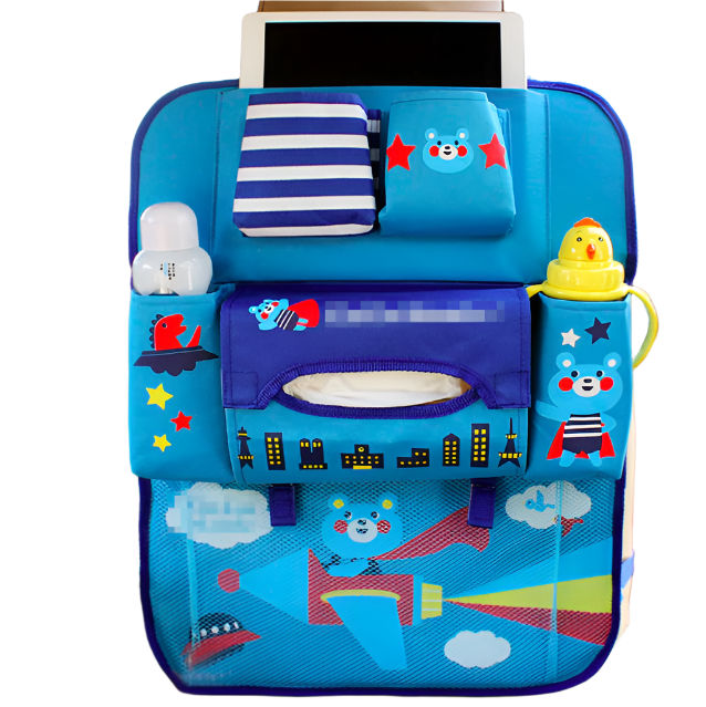 Practical Car Back Seat Storage Bag for Children - Luxicro