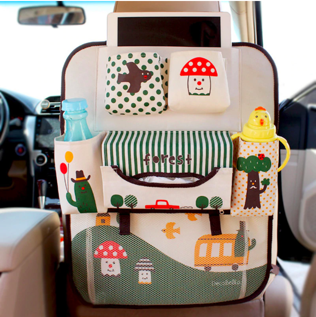 Practical Car Back Seat Storage Bag for Children