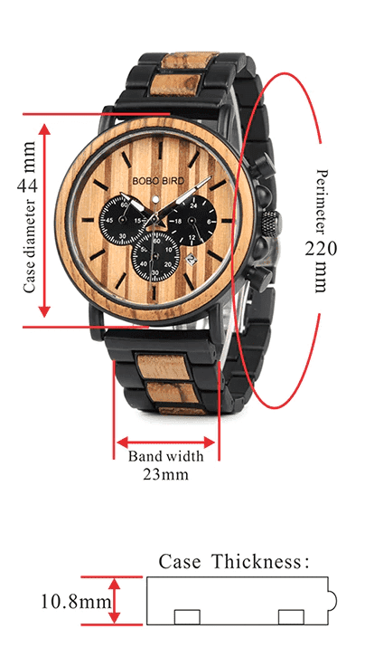 Tough Leather Men's Sports Watch