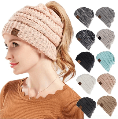 Soft Cozy Winter Beanie Hat for Women