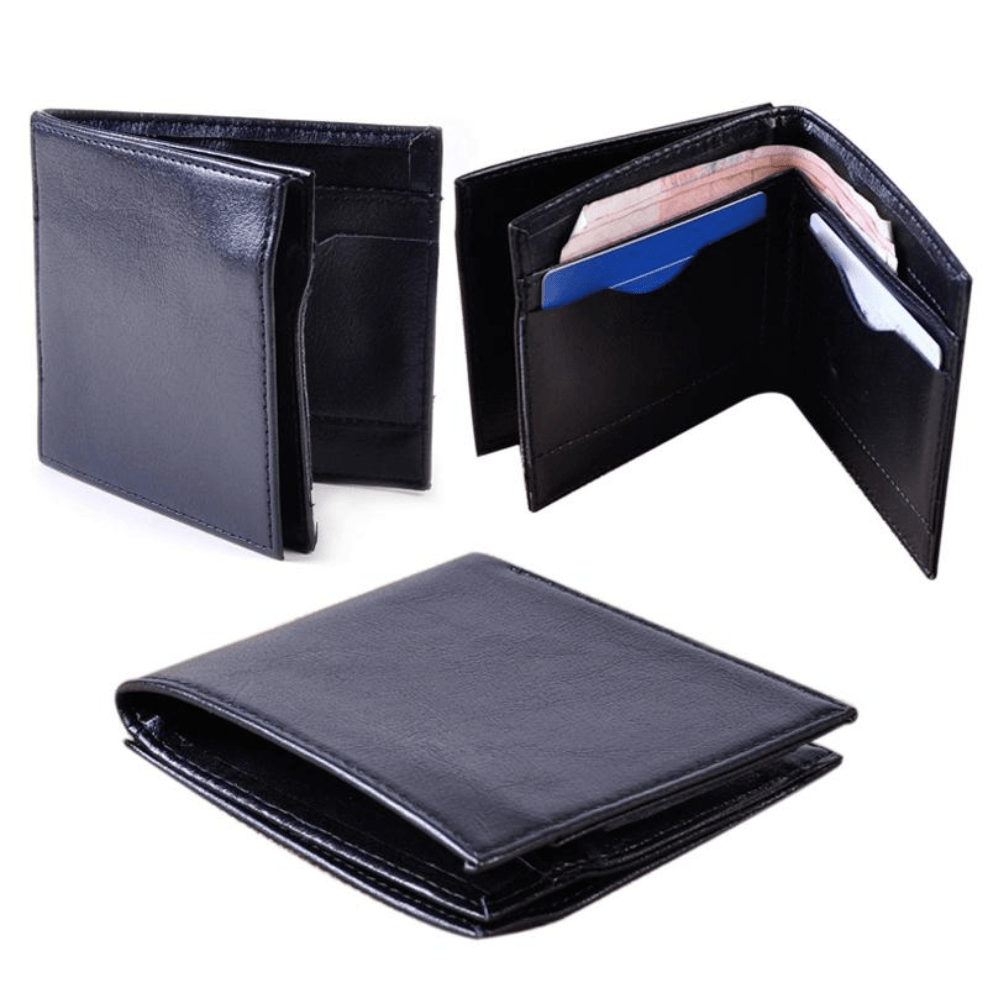 Fashionable Fire Design Leather Wallet