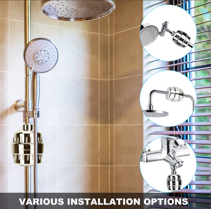 Advanced Shower Head Water Purification System