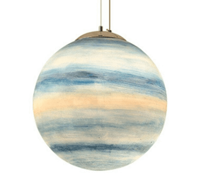 Beautiful Glass Globe Pendant Light
