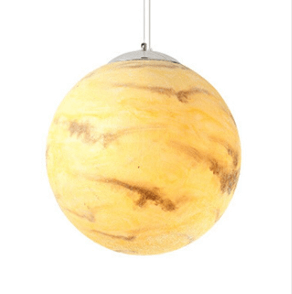 Beautiful Glass Globe Pendant Light