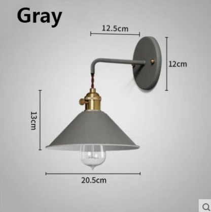 Bright Scandinavian Style Wall Lamp